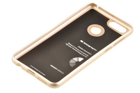 Etui Mercury Goosper Jelly Case do Huawei Honor 7X złoty