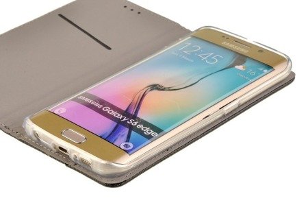 Etui Smart do Samsung Galaxy S6 Edge czarny