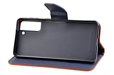 Etui portfel Fancy Case do Samsung Galaxy S21+ / S21 Plus czerwony